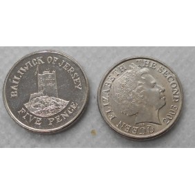 JERSEY 5 Pence 2003