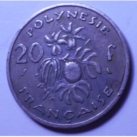 FRENCH POLYNESIA 20 Francs...