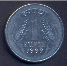 INDIA 1 Rupee 1999 N