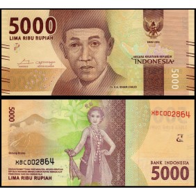 INDONESIA 5000 Rupiah 2016