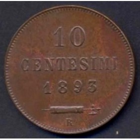 SAN MARINO 10 Centesimi 1893