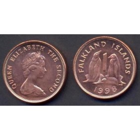 FALKLAND ISLANDS 1 Penny 1998