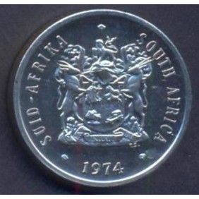 SOUTH AFRICA 20 Cents 1974...