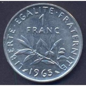 FRANCE 1 Franc 1965