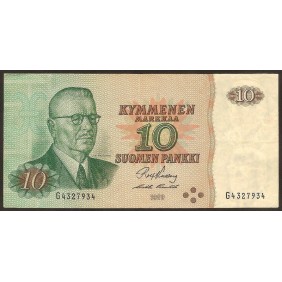 FINLAND 10 Markkaa 1980