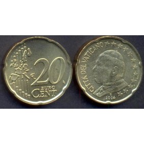 VATICANO 20 Euro Cent 2004