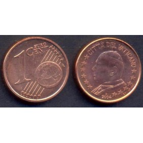 VATICANO 1 Euro Cent 2004