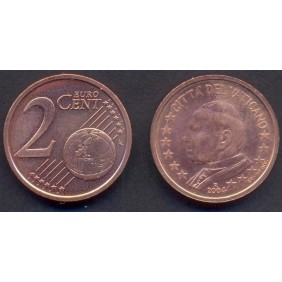 VATICANO 2 Euro Cent 2004