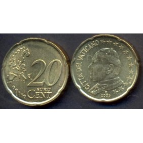 VATICANO 20 Euro Cent 2003