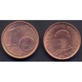 VATICANO 1 Euro Cent 2002