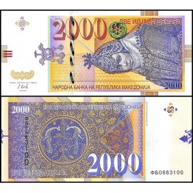 MACEDONIA 2000 Denari 2016