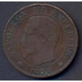 FRANCE 5 Centimes 1856 K