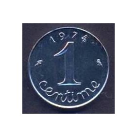 FRANCE 1 Centime 1974