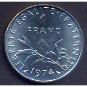 FRANCE 1 Franc 1974