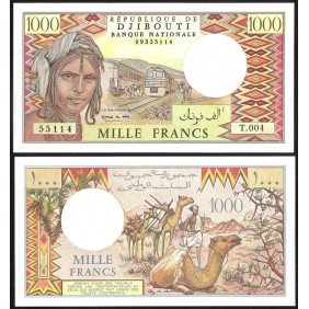 DJIBOUTI 1000 Francs 2004