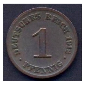GERMANY EMPIRE 1 Pfennig...
