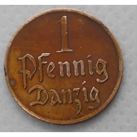 DANZIG 1 Pfennig 1926