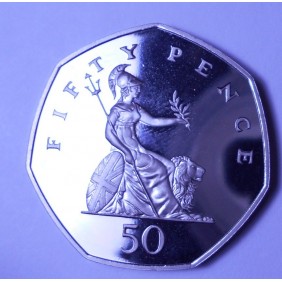 GREAT BRITAIN 50 Pence 1995