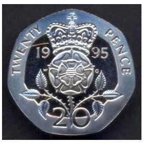 GREAT BRITAIN 20 Pence 1995...