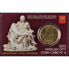 VATICANO 50 Euro Cent 2013...