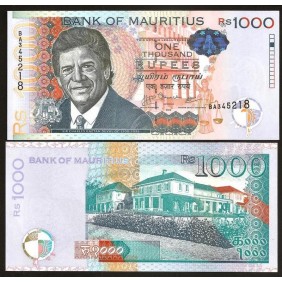 MAURITIUS 1000 Rupees 2010