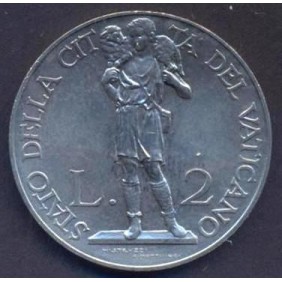VATICANO Pio XI 2 Lire 1929