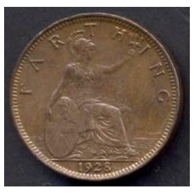 GREAT BRITAIN 1 Farthing 1928