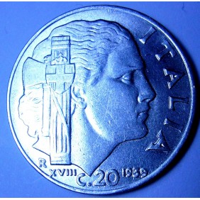 20 Centesimi IMPERO 1939...