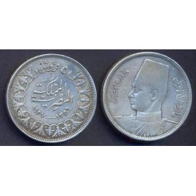 EGYPT 5 Piastres 1937 AG...