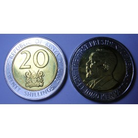 KENYA 20 Shillings 2010...