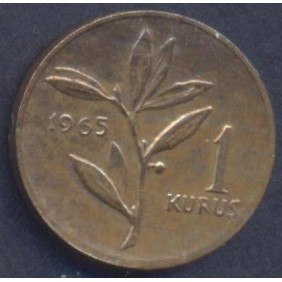 TURKEY 1 Kurus 1965