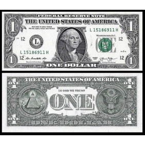 USA 1 Dollar 2013 Letter L