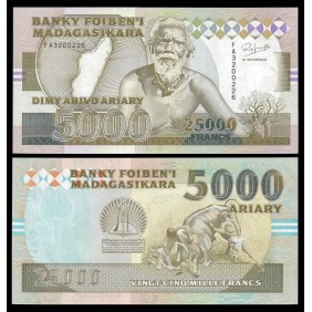 MADAGASCAR 25.000 Francs -...
