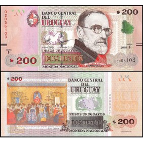 URUGUAY 200 Pesos 2015