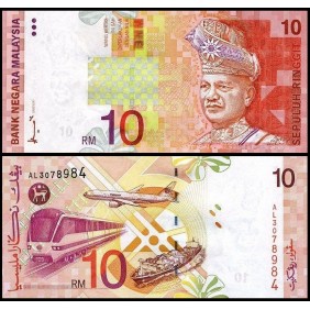 MALAYSIA 10 Ringgit 1997