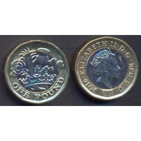 GREAT BRITAIN 1 Pound 2016