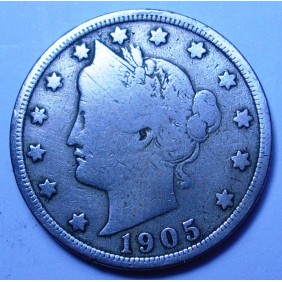 USA Liberty Nickel 5 Cents...