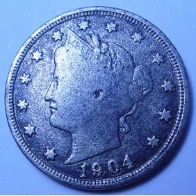 USA Liberty Nickel 5 Cents...