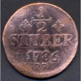 JULICH BERG 1/2 Stuber 1786