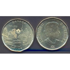 CANADA 1 Dollar 2017...