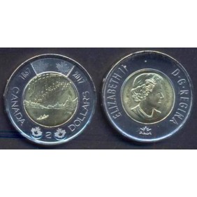 CANADA 2 Dollars 2017...