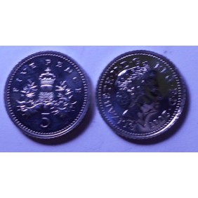 GREAT BRITAIN 5 Pence 2007