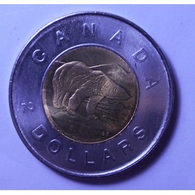 CANADA 2 Dollars 2008