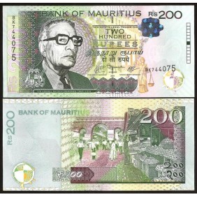 MAURITIUS 200 Rupees 2010