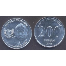 INDONESIA 200 Rupiah 2016...