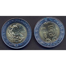MEXICO 5 Pesos 2012