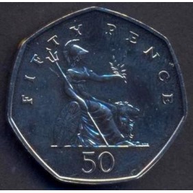 GREAT BRITAIN 50 Pence 2004