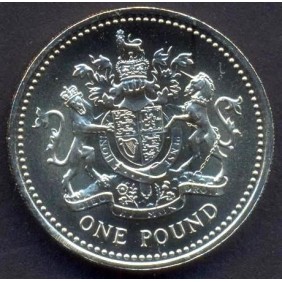 GREAT BRITAIN 1 Pound 1998