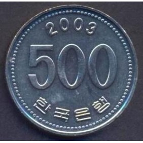 SOUTH KOREA 500 Won 2003