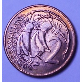 NEW ZEALAND 2 Cents 1981